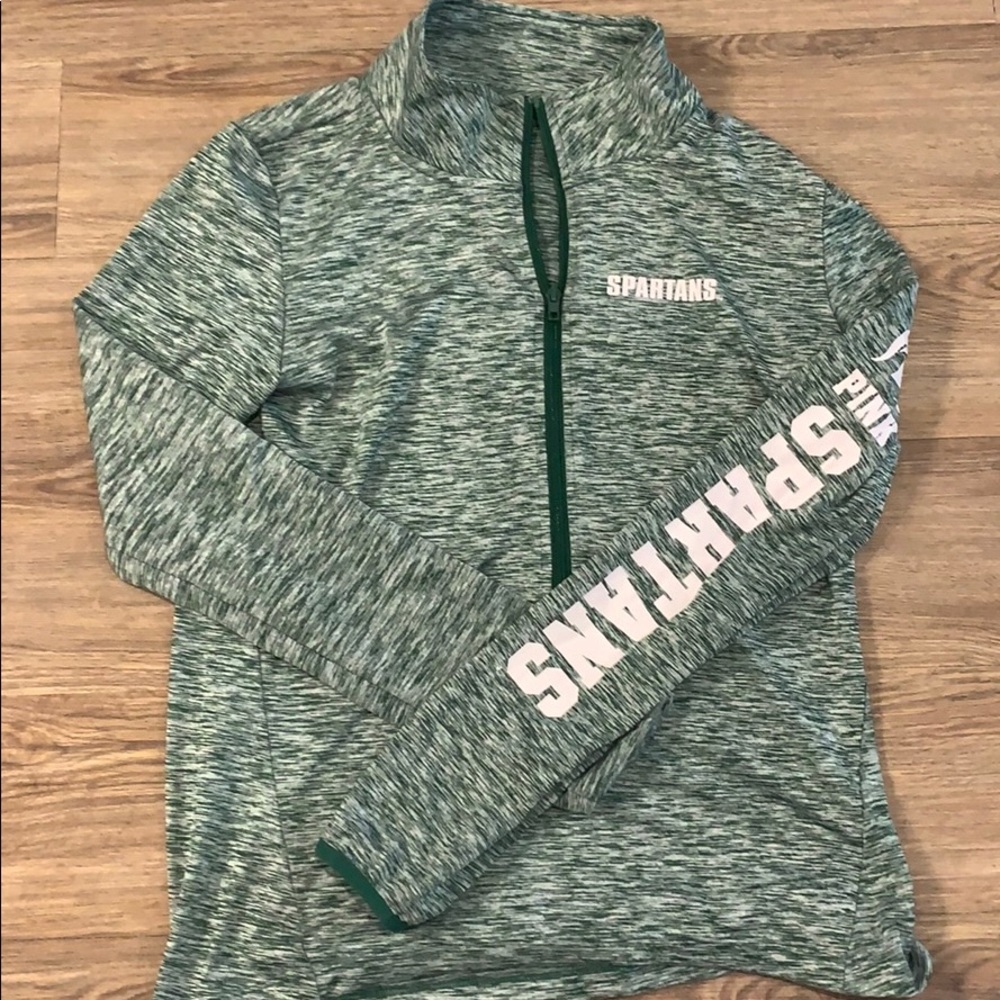 Michigan State Quarterzip